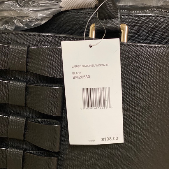 Betsey Johnson Multi Bow Large Tote Crossbody - Picture 11 of 11